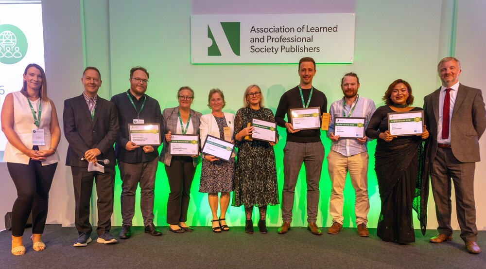 Photo of ALPSP Awards winners