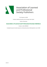 Articles of Association