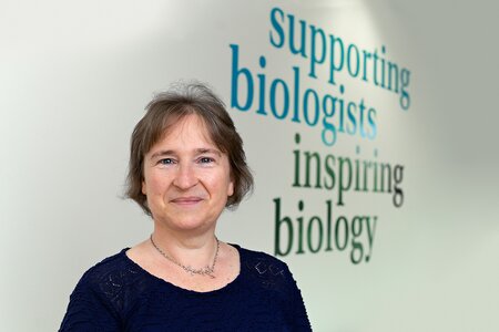 Saying thank you to Claire Moulton