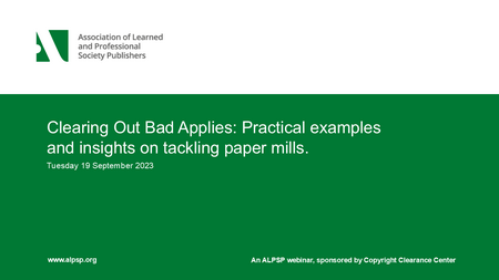 Clearing Out Bad Apples: Practical Examples & Insights on Tackling Paper Mills